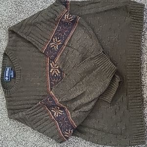 "Unique" 2XL brown sweater
